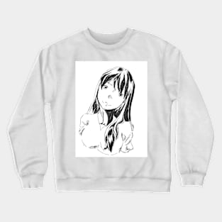 Anime girl Crewneck Sweatshirt